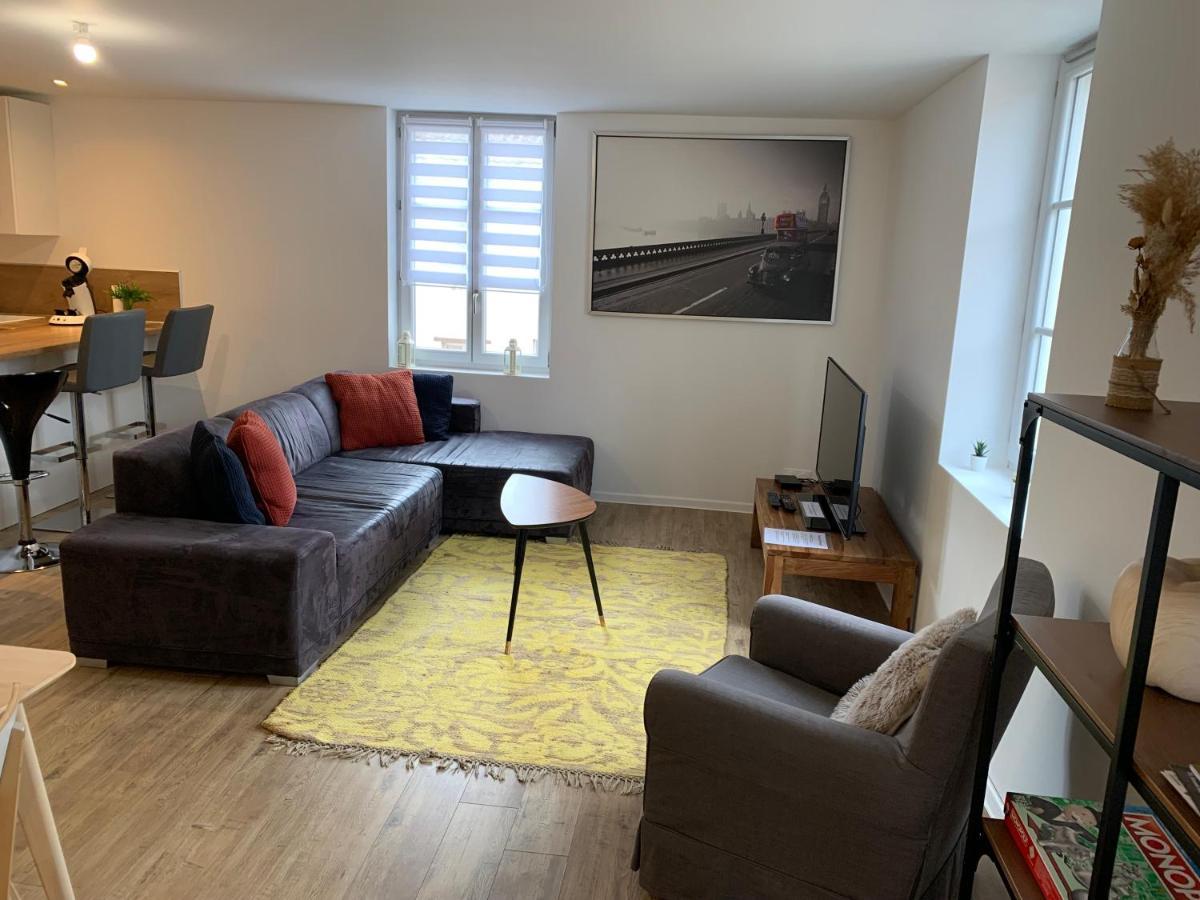 Bel Appartement Au Coeur Du Village Saint-Aubin  Екстериор снимка